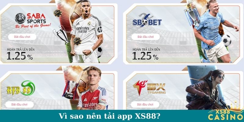 Vì sao nên tải app XS88?