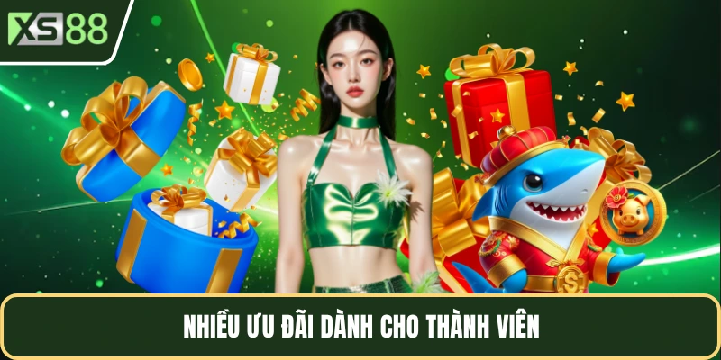 Nhiều ưu đãi dành cho các hội viên tham gia