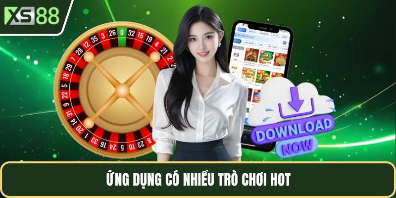 Ứng dụng có nhiều trò chơi hot